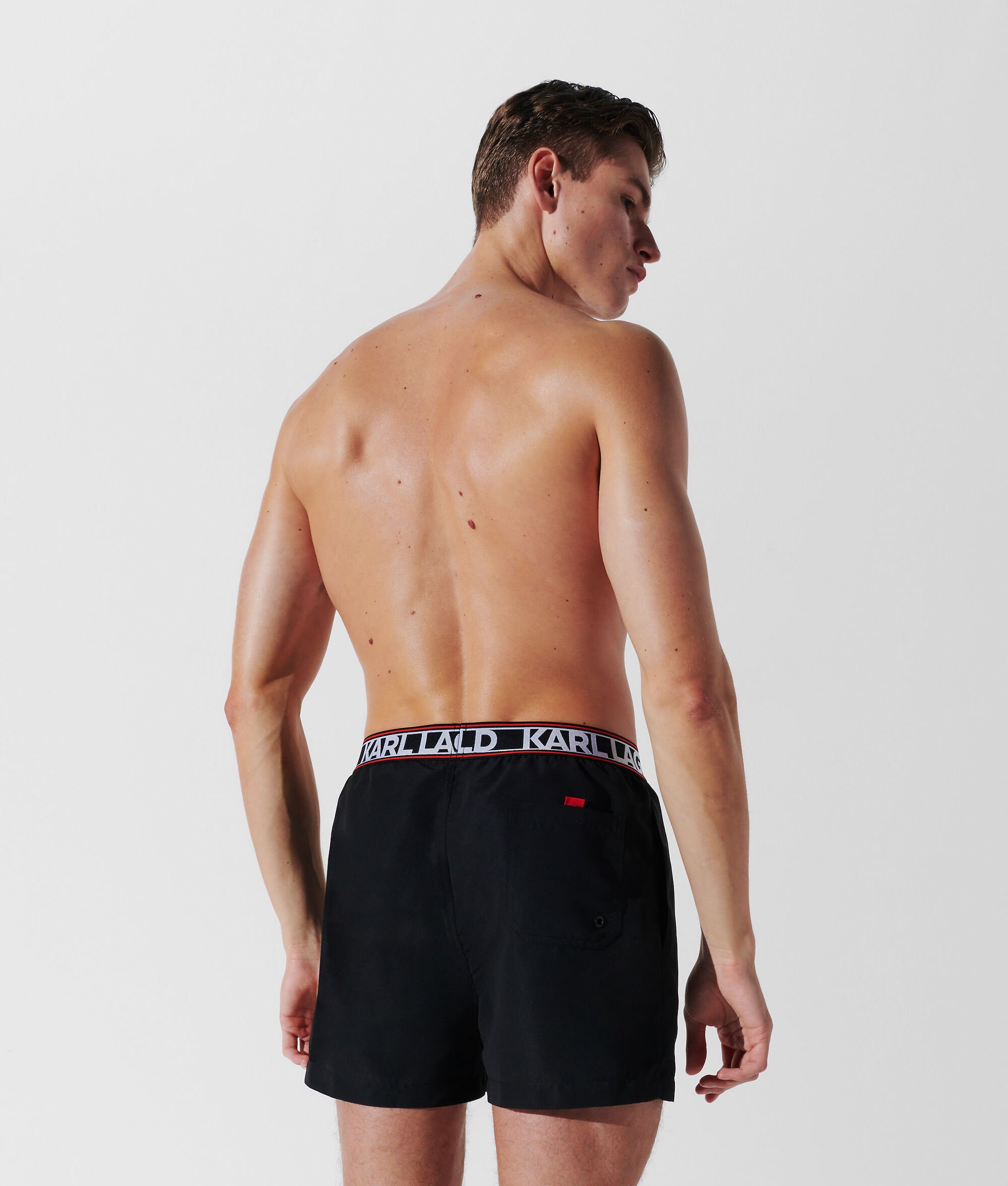 (image for) Humanized ESSENTIAL KARL LOGO BOARD SHORTS